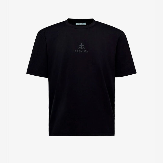 Premiata Cotton T-Shirt Bonded Black