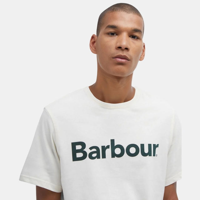 Barbour Logo T-Shirt Whisper White