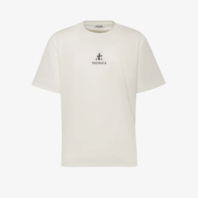 Premiata Cotton T-Shirt Bonded White