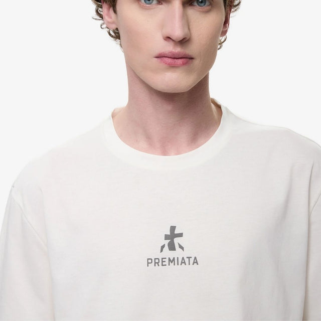 Premiata Cotton T-Shirt Bonded White