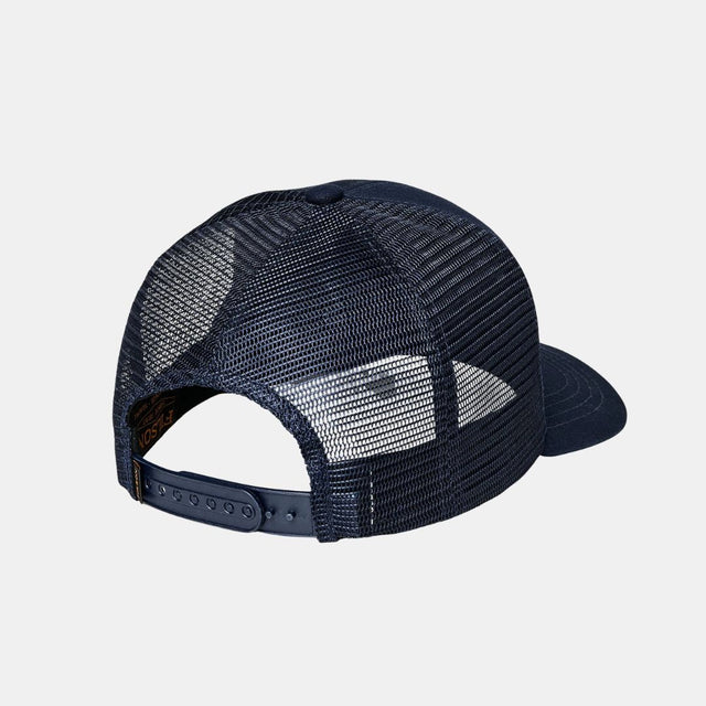 Filson Logger Mesh Cap Navy Fowl Fly
