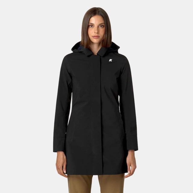 K-Way Mathy Bonded Black & Blue Depth