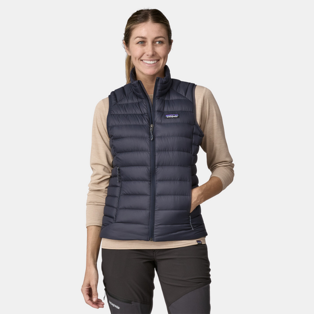 Patagonia Women's Down Sweater Vest Smolder Blue