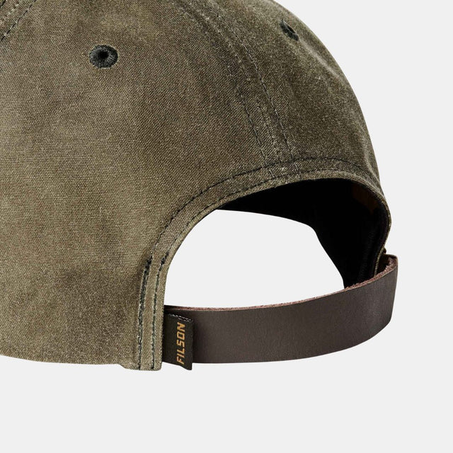 Filson Oil Tin Low Profile Logger Cap Otter Green