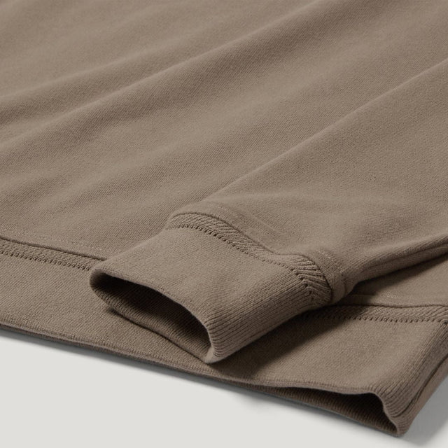 Belstaff Quarter Zip Sweatshirt Dusty Taupe