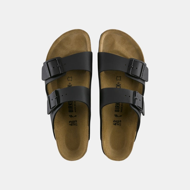 Birkenstock Arizona Birko Flor Men's Black