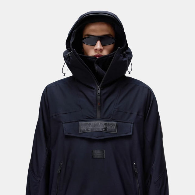 Napapijri Rainforest Tech Anorak Jacke Schwarz