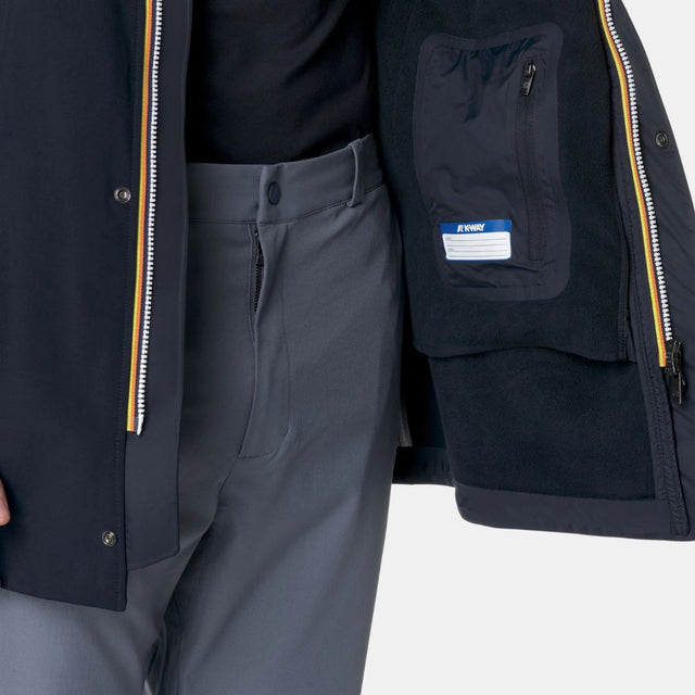 K-Way Marlyn Bonded Blue Depth & Blue Depth