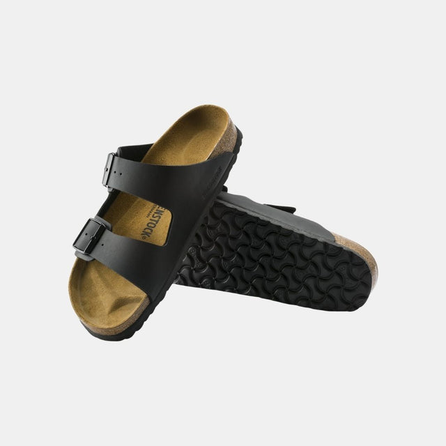 Birkenstock Arizona Birko Flor Men's Black