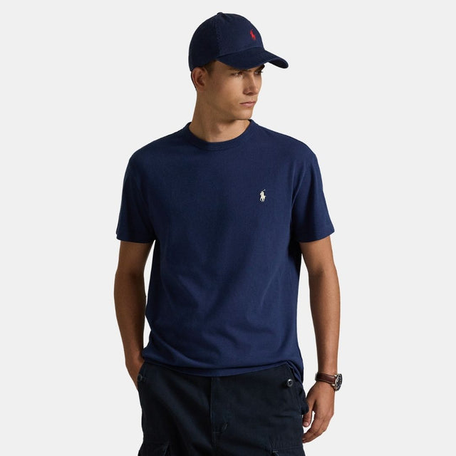 Polo Ralph Lauren Classic Fit Jersey Crewneck T-Shirt Navy