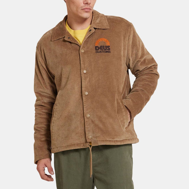 Deus Ex Machina Stokes Coach Jacket Khaki