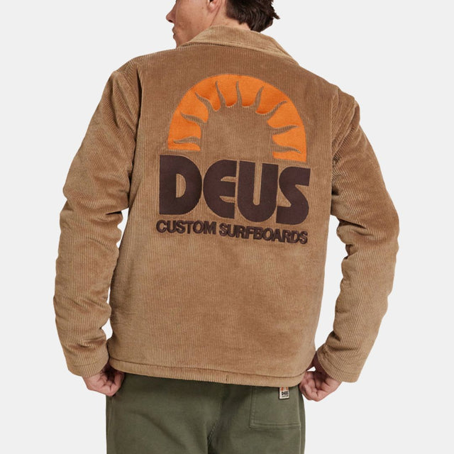 Deus Ex Machina Stokes Coach Jacket Khaki