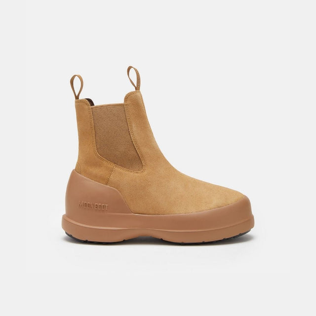 Moon Boot Luna Chelsea Suede Sand