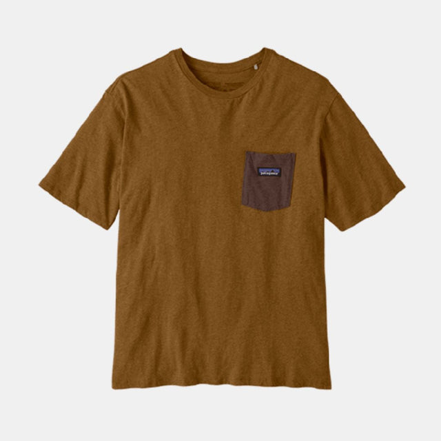 Patagonia Men's Daily Pocket Tee Shelter Brown