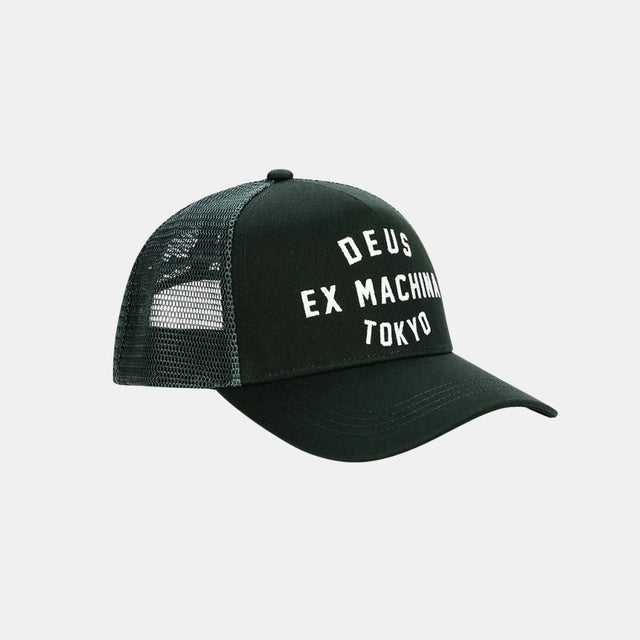 Deus Ex Machina Harajuku Addres Trucker Racing Green
