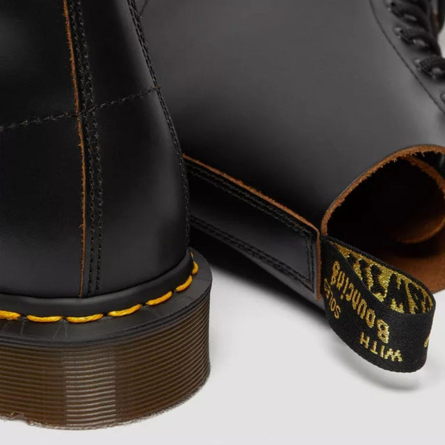 Dr. Martens Vintage 1460 Unisex Black Quilon Made in UK