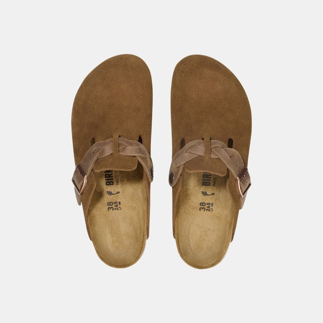 Birkenstock Boston Braided Women's Mink