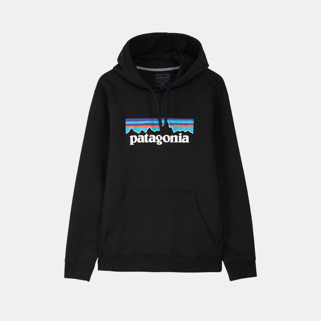Patagonia P-6 Logo Uprisal Hoody Black