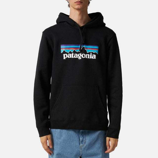 Patagonia P-6 Logo Uprisal Hoody Black