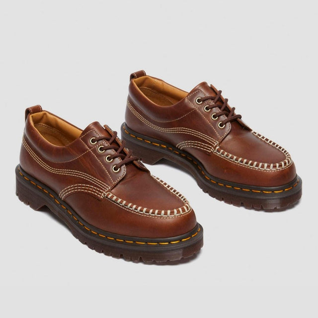 Dr. Martens Lowell Leather Moc Toe Men's Butterscotch Orleans