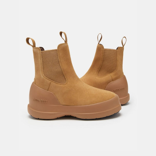 Moon Boot Luna Chelsea Suede Sand