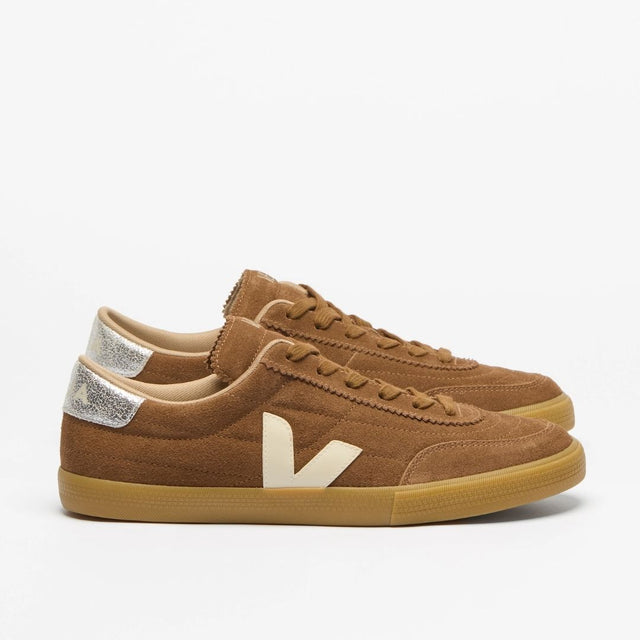 Veja Panenka Suede Brown Pierre Silver