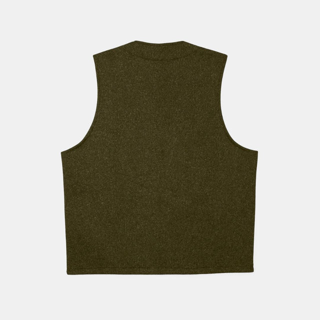 Filson Mackinaw Wool Vest Forest Green