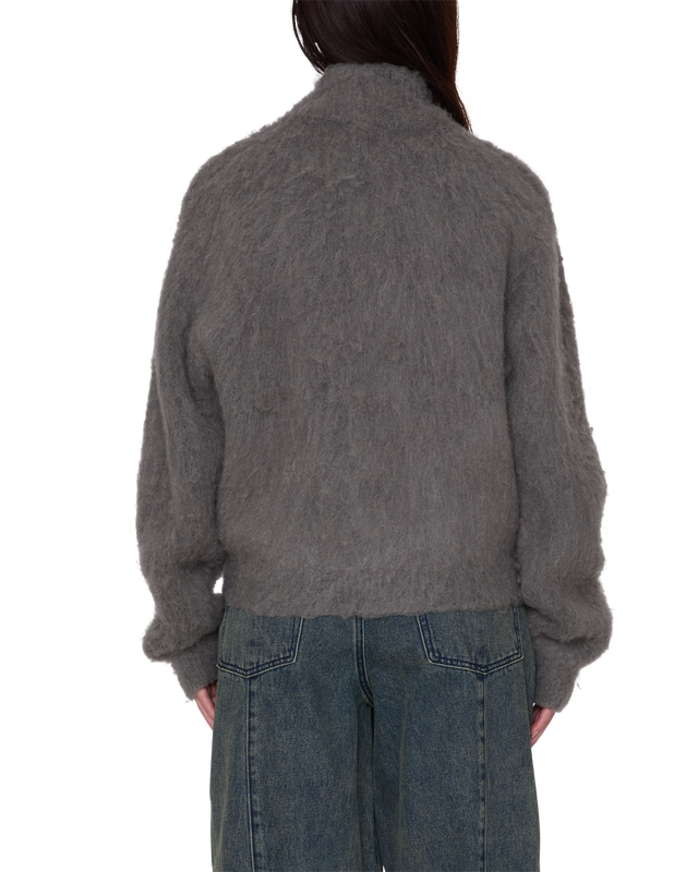 Obey Caia Sweater Bomber Charcoal