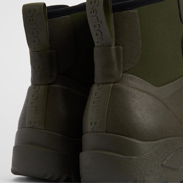 Barbour Marlow Lace-Up Wellingtons Olive