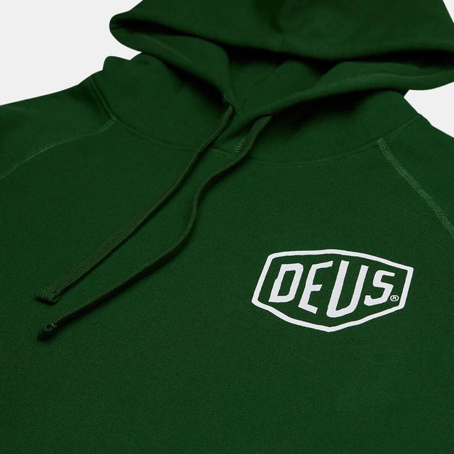 Deus Ex Machina Venice Address Hoodie Hilside Green