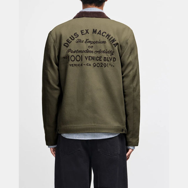 Deus Ex Machina Address Workwear Olive Green