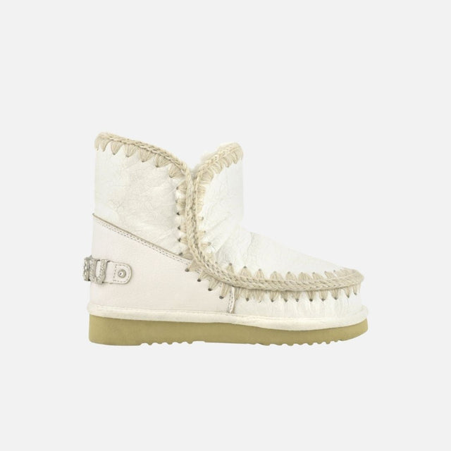 Mou Eskimo 18 Rhinestones Logo Waxi White