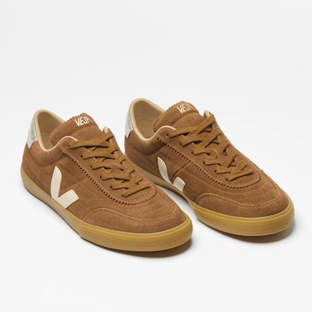Veja Panenka Suede Brown Pierre Silver
