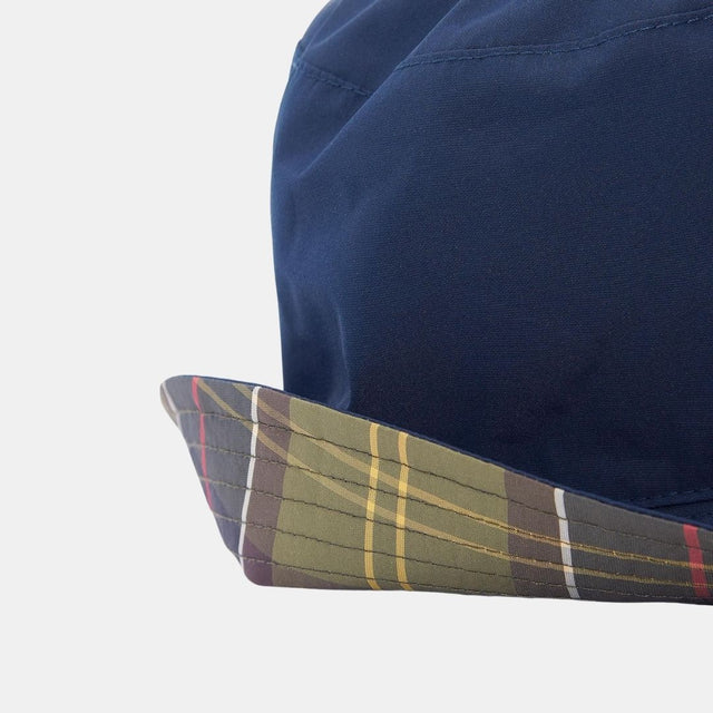 Barbour Hutton Reversible Bucket Hat Navy/Classic