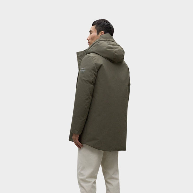 Ecoalf Parko Jacket Dark Olive