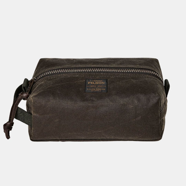 Filson Tin Cloth Travel Kit Otter Green