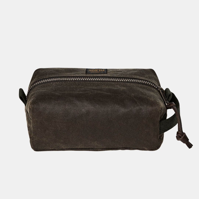 Filson Tin Cloth Travel Kit Otter Green