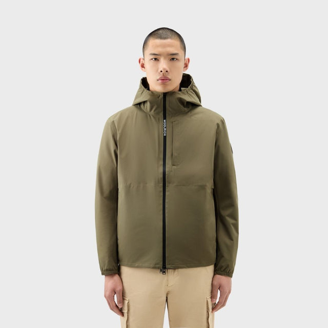 Woolrich Pacific Two Layers Jacket Men's Lake Olive