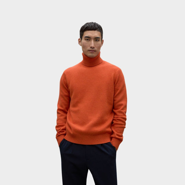 Ecoalf Brun Jersey Orange Melange