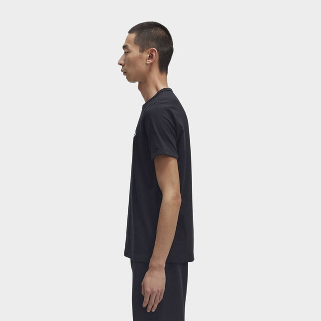 Fred Perry T-Shirt Ringer Black