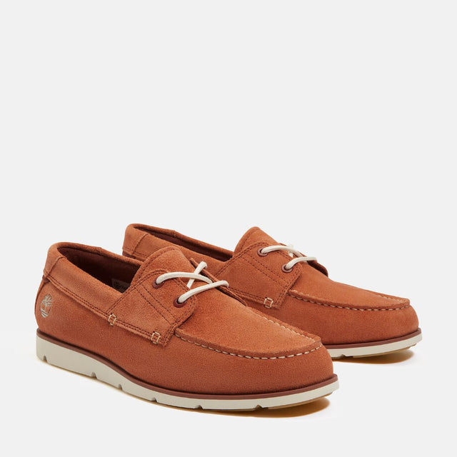 Timberland Grafton Bay Lace-Up Shoe Rust Suede