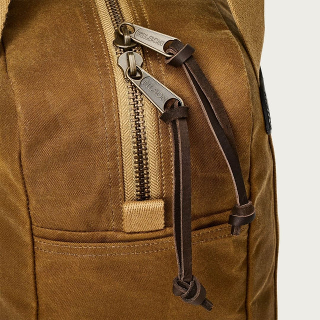 Filson Tin Cloth Tote Bag Dark Tan