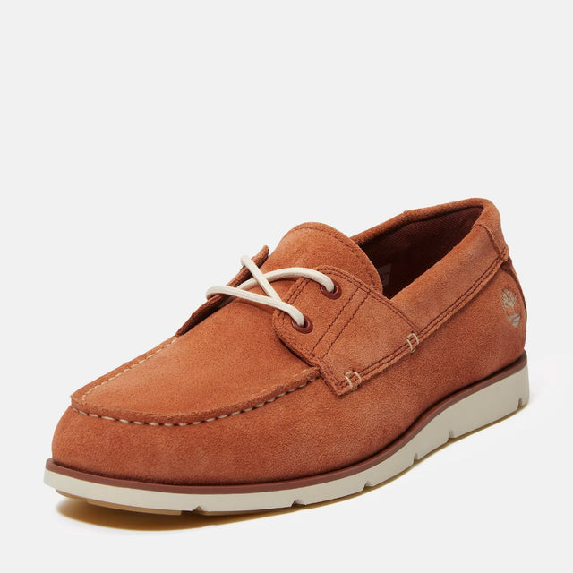 Timberland Grafton Bay Lace-Up Shoe Rust Suede