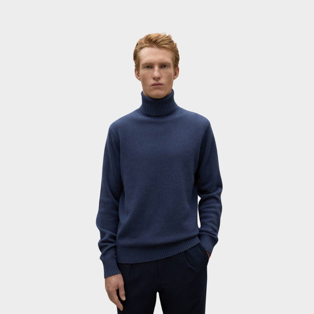 Ecoalf Brun Jersey Blue Indigo