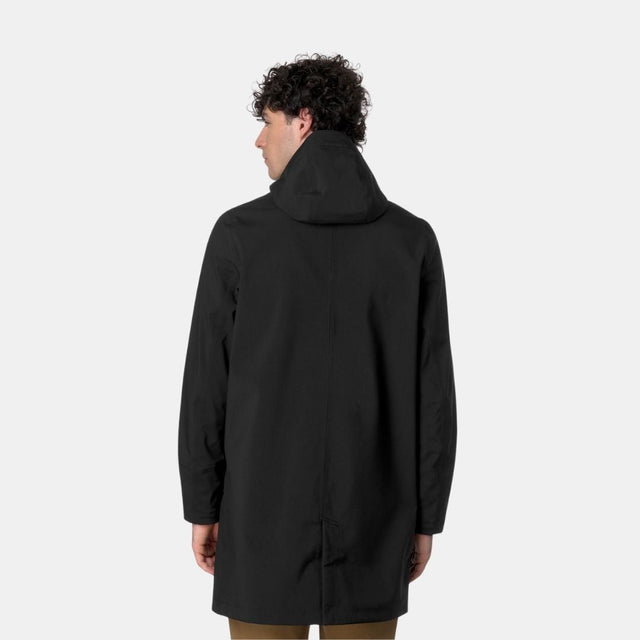 K-Way Thomas Bonded Black & Blue Depth
