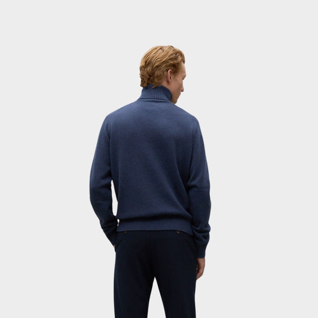 Ecoalf Brun Jersey Blue Indigo