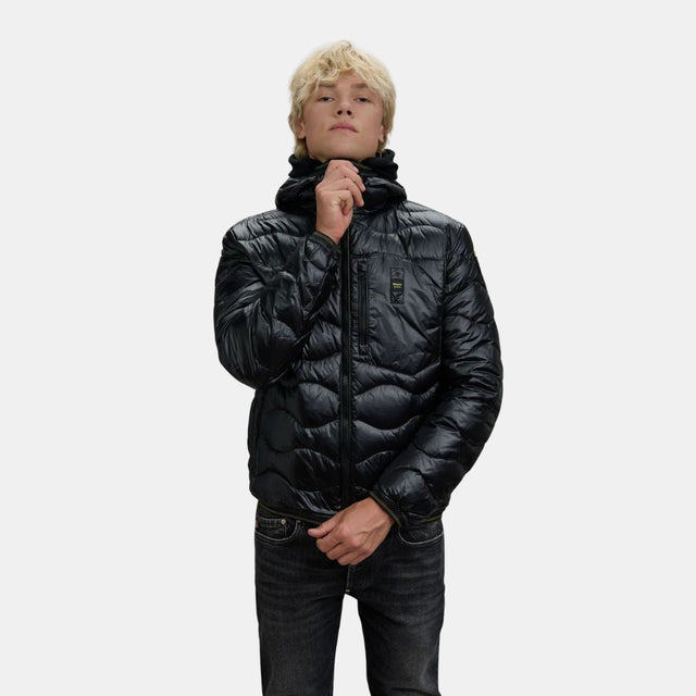 Blauer Wave Down Jacket Wave Black
