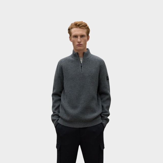 Ecoalf Drago Jersey Medium Grey Melange