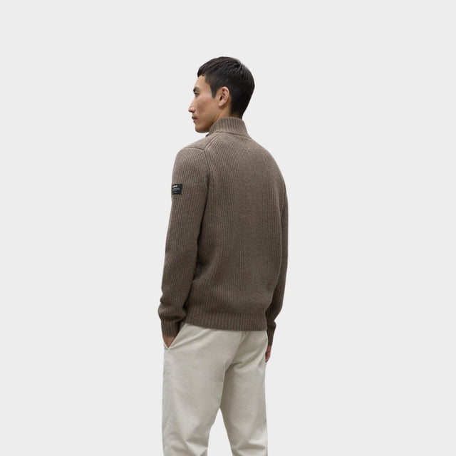 Ecoalf Drago Jersey Medium Brown Melange