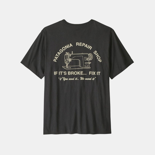 Patagonia Men's Repair Shop T-Shirt ink Black